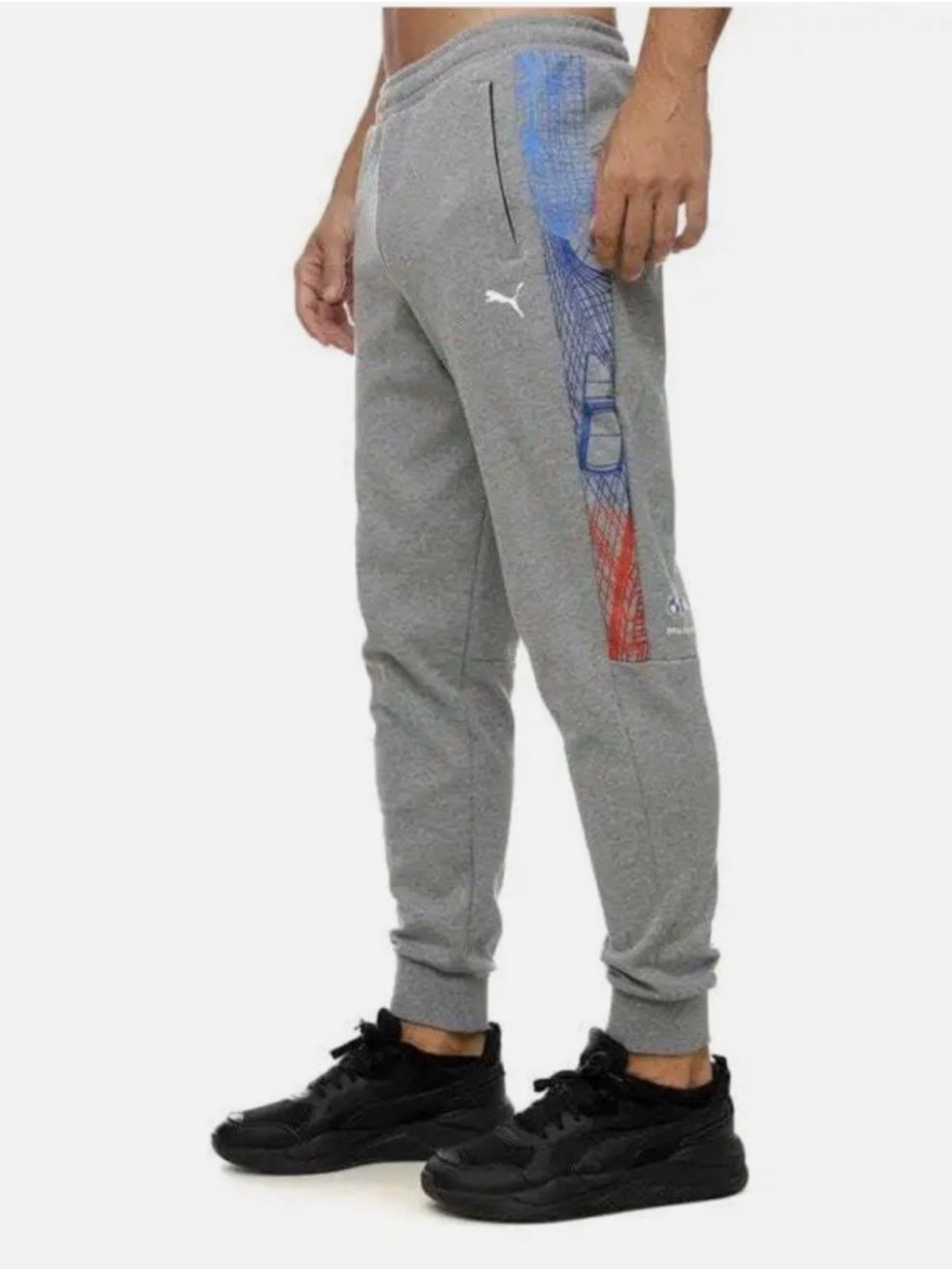Puma BMW MMS T7 Sweatpants Medium Grey Heather never worn.